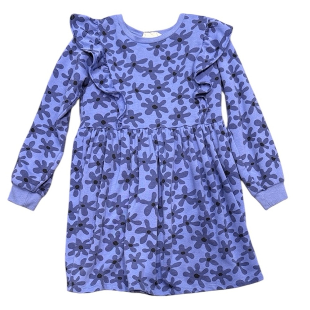 Jessica Simpson | Floral Long-Sleeve Dress for Little Girls